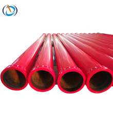 Pump pipe ST52 DN100(4 inch) high pressure and insert hardenedd liner concrete pump pipe for PUTZMEISTER SCHWING